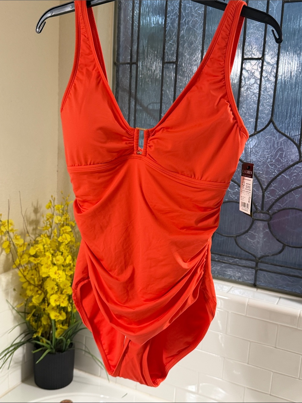 Ralph Lauren Swimsuit. Shaping fit/ underwire support. NEW with Tags